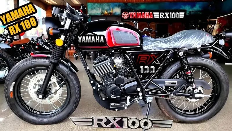 Yamaha RX100 Back